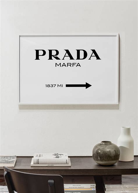 Prada Marfa Wall Poster 